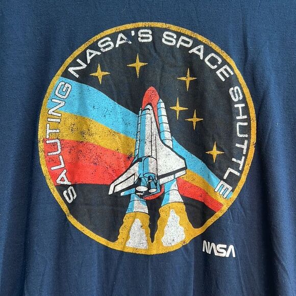 NASA saluting NASA’s space shuttle T-shirt - Picture 2 of 6